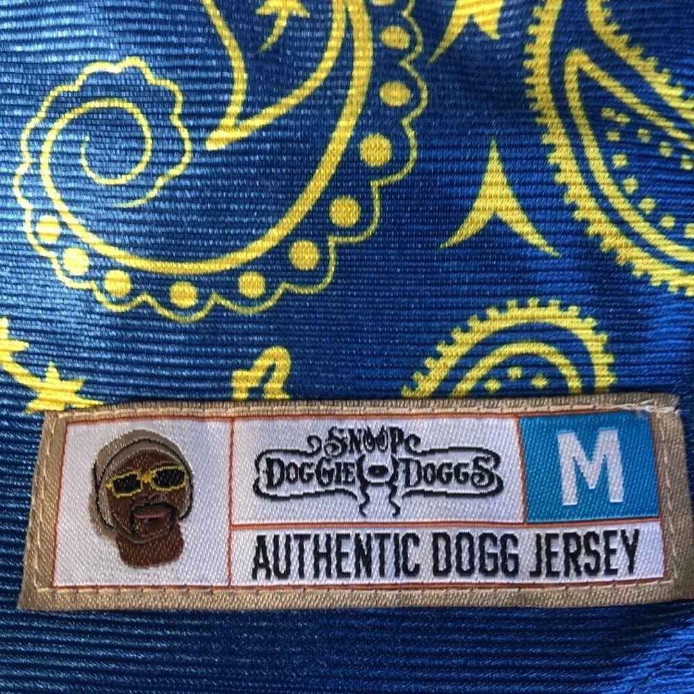 NWOT Snoop doggie dog jersey bling XS
